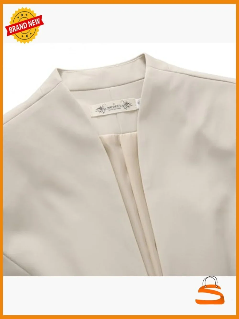 Slim Fit Blazer Pantsuit 2-Piece Business Professional Office Work Attire